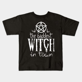 Baddest Witch Tshirt Kids T-Shirt